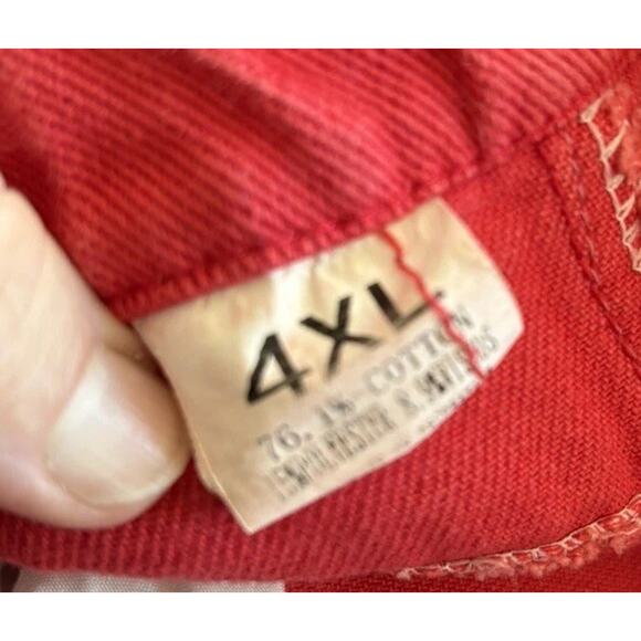 Girl Jeans Coral/Orange Distressed Christmas Tree Layered Bottom Size In Descrip - Picture 7 of 7